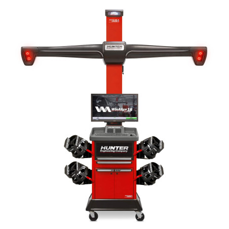 Mobilus ratų geometrijos stendas Hunter HawkEye Elite CM