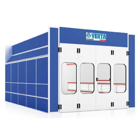 Lengvųjų automobilių dažymo- džiovinimo kamera Nova Verta Prestige