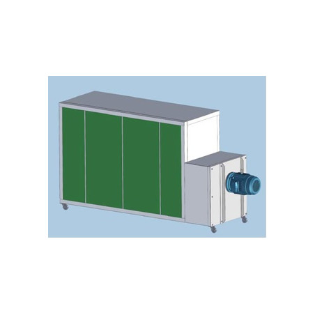 Mobili oro ištraukimo ir recirkuliacijos sistema Duster 3000