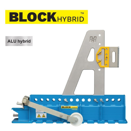 Horizontali atraminė sistema sunkvežimių rėmų tiesinimui Herkules Block Hybrid™