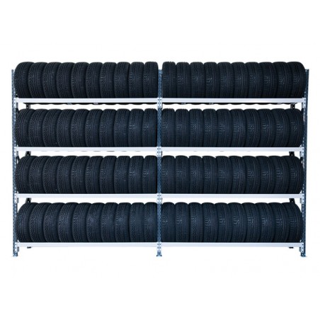 Padangų sandėliavimo lentynos Ahcon F1 Tyre Storage Racks, Starter Pack (80 padangų)