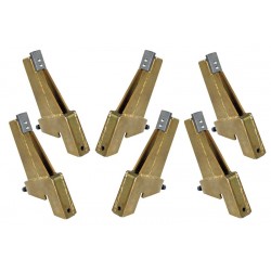 Užgriebimo adapteriai ratlankiams su 80 mm diametro kiauryme