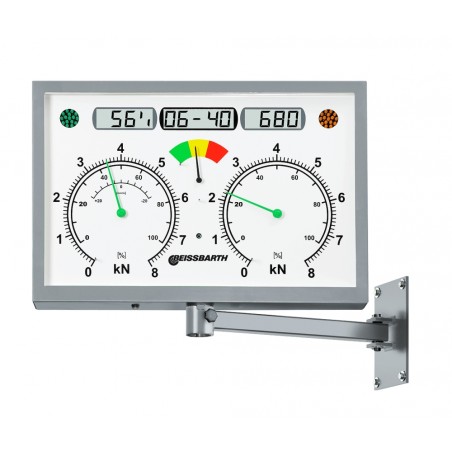 Analoginis ekranas su LCD (stačiakampis) Beissbarth