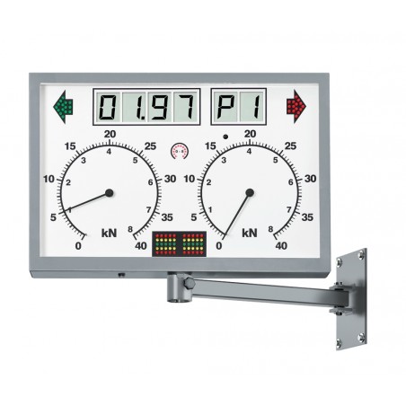 Analoginis ekranas su LCD